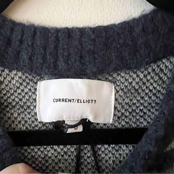 Current/Elliott The Cali Oversized Leopard Print Sweater - Picture 6 of 9